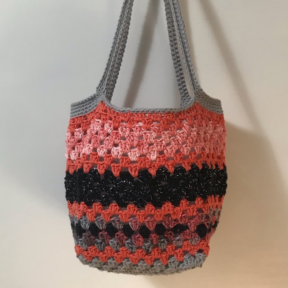 Handmade crochet bag